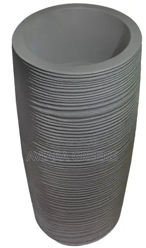 Round Planter Textured Finish