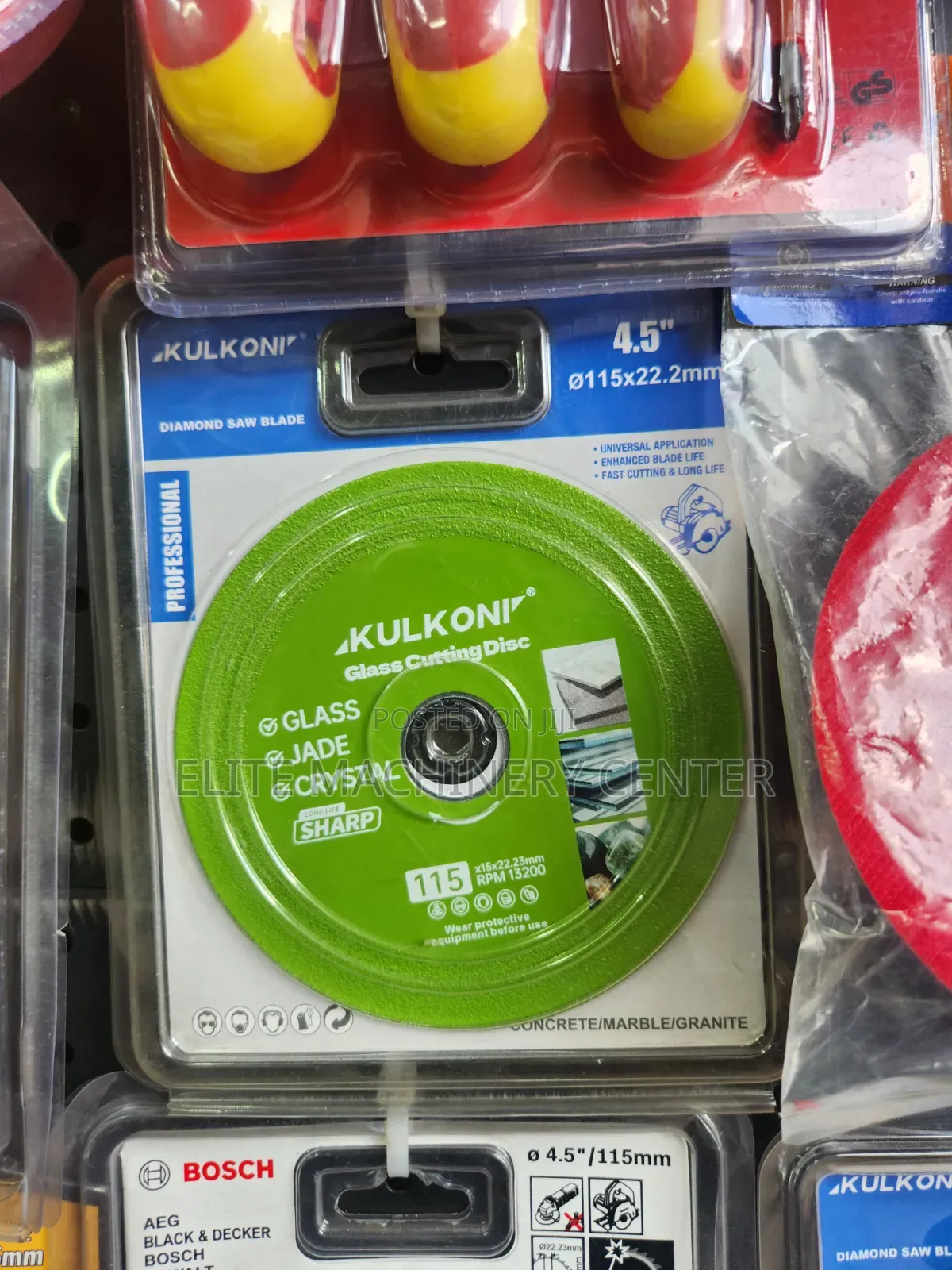 Kulkoni 4.5-Inch (115mm) Glass Cutting Disc