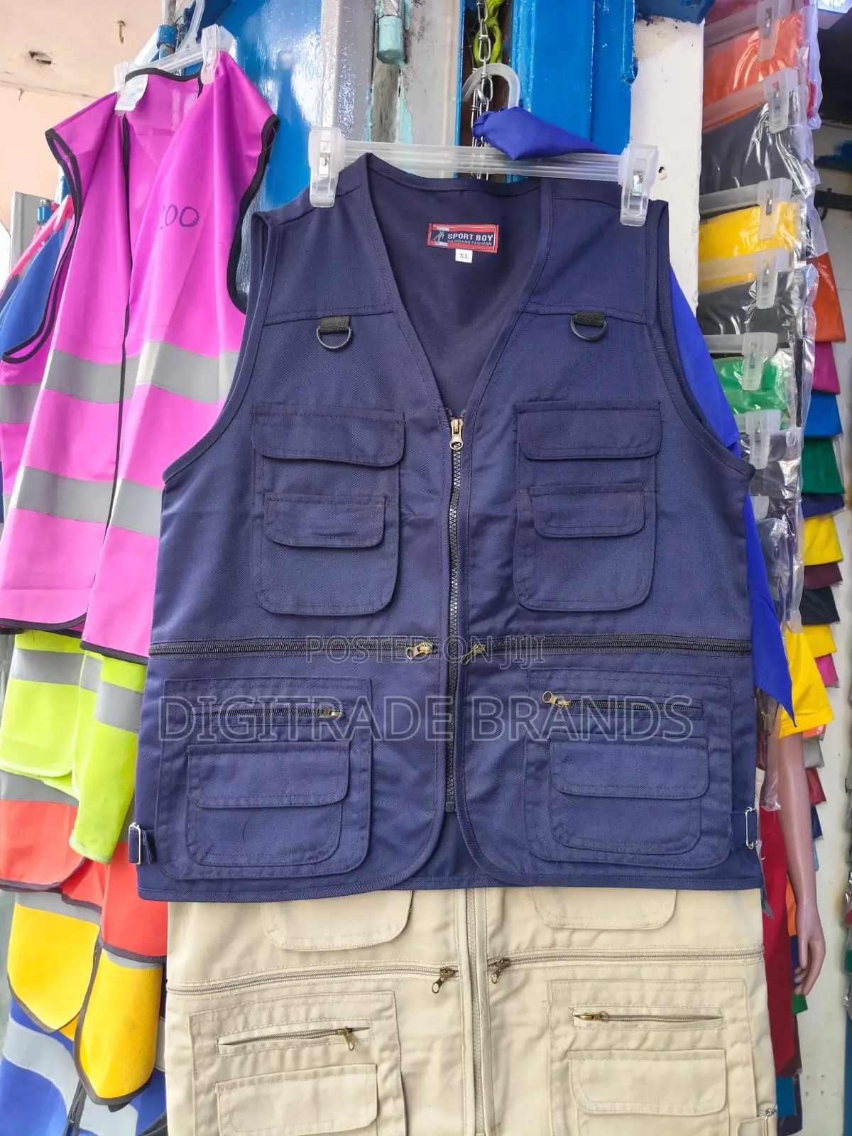 Branded Safari Jackets