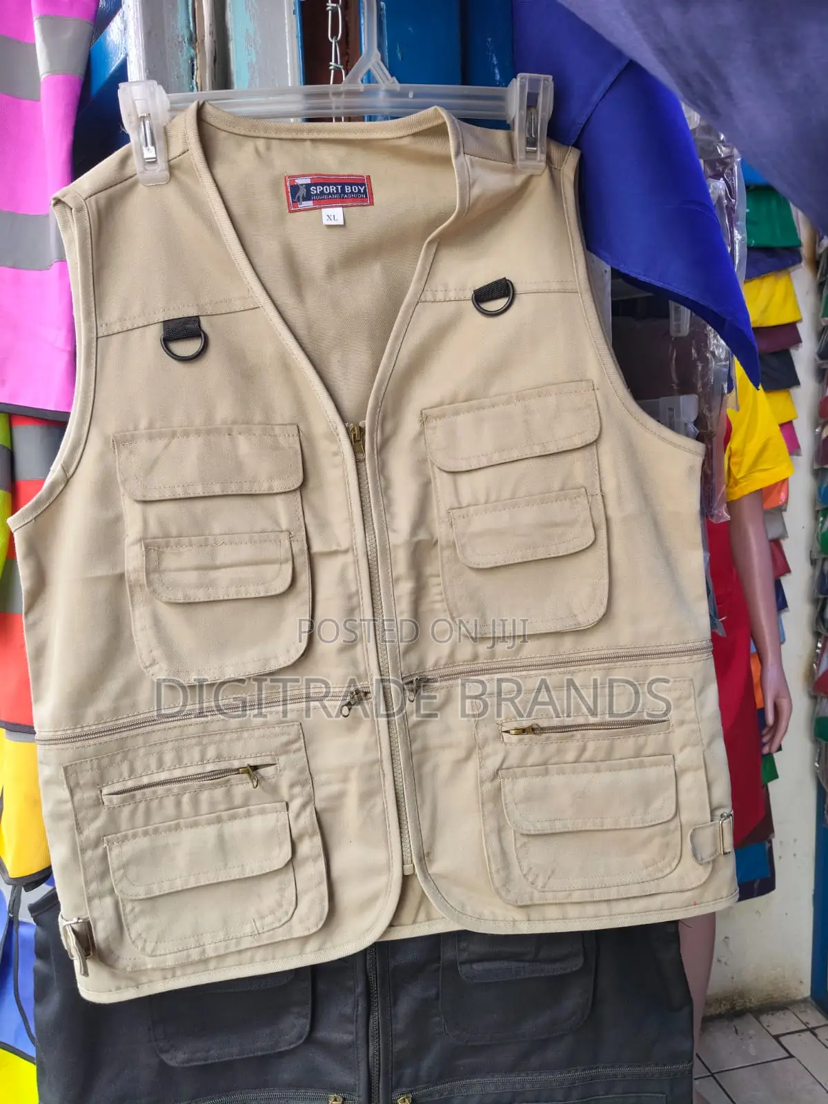 Branded Safari Jackets