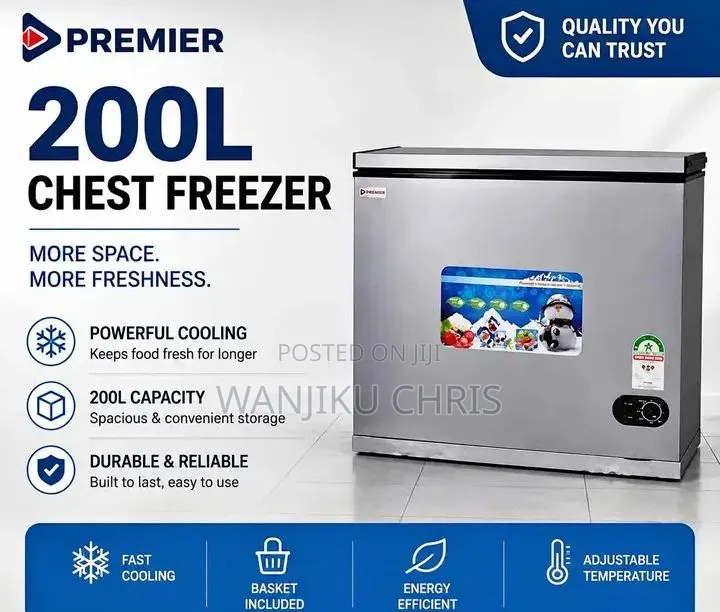 Premier Chest Freezer 200L