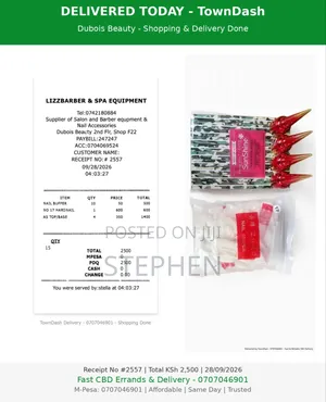 Fast CBD Errands and Delivery 200-300 Niko Town Sahii