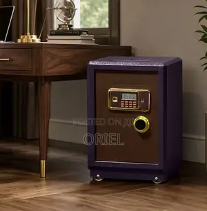 60kg Brown Digital Fireproof Safe – HeavyDuty Security Box