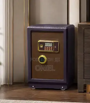 60kg Brown Digital Fireproof Safe – HeavyDuty Security Box