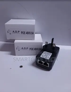 48V PoE Injector Power Supply for Access Points IP Devices
