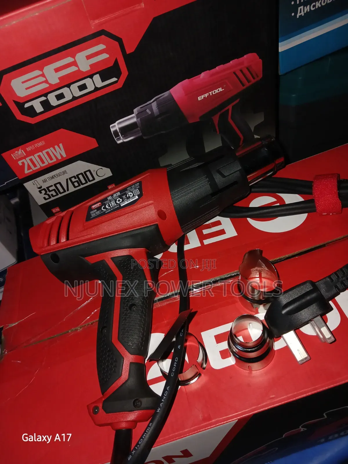 Efftool 2000W Hot Air Gun (Model HG-JR38)