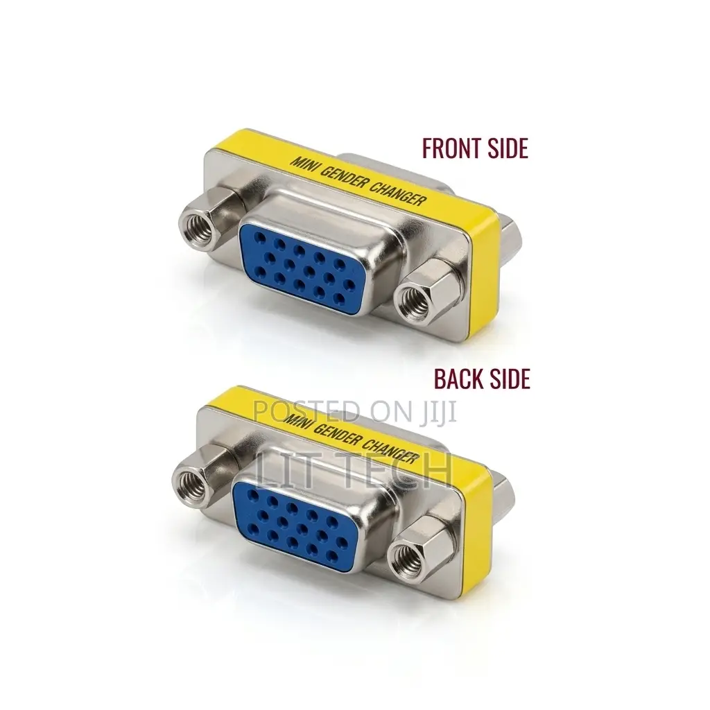 Mini VGA Female-to-Female Gender Changer / Coupler