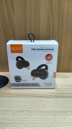 Vidvie Wireless Clip on Earphones