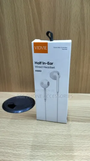 Half in Ear Vidvie Wired Earphones