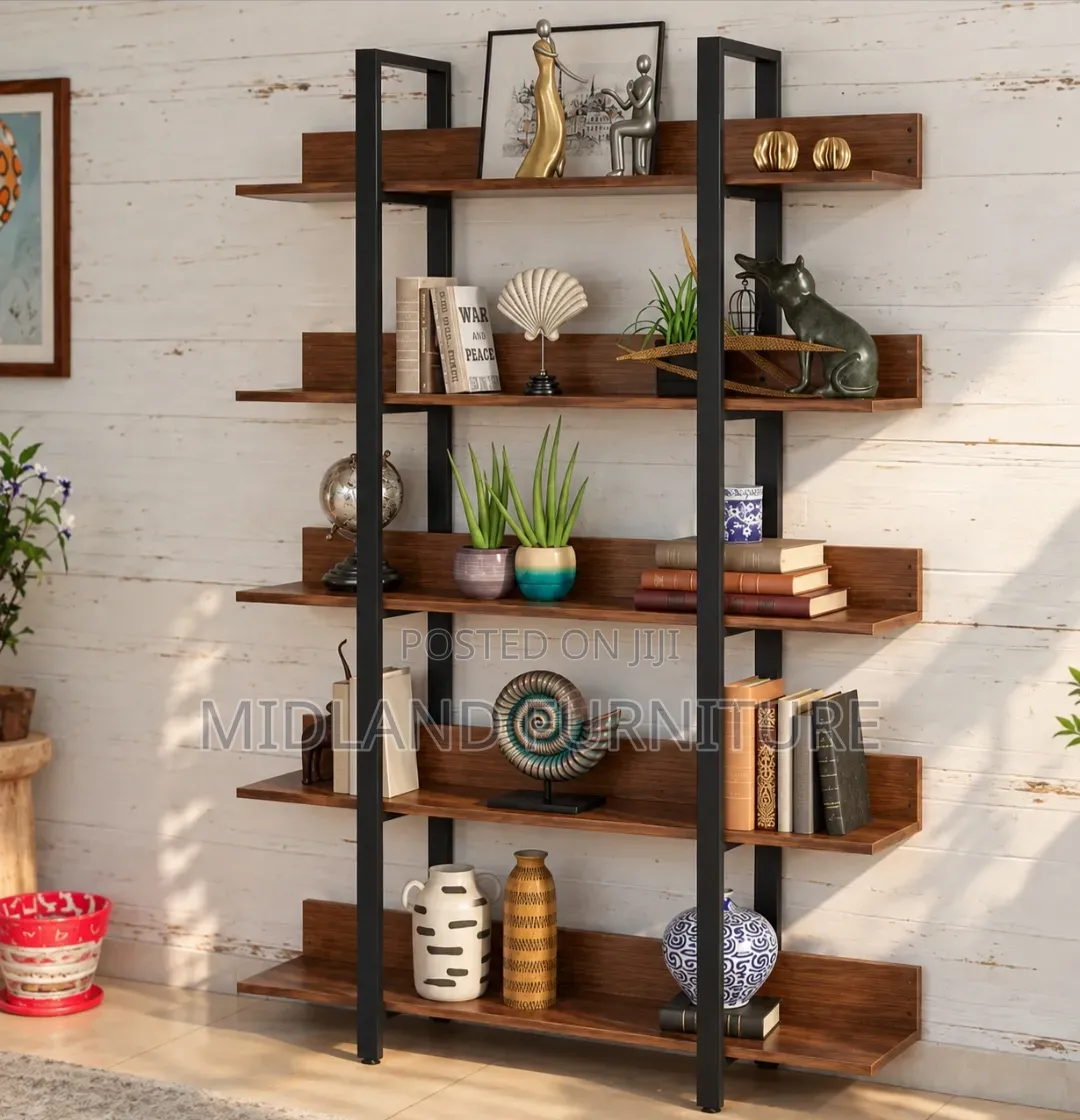 Modern Industrial Bookshelf Kenya Pay on Delivery
