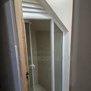Aluminium MDF and Glass Partition