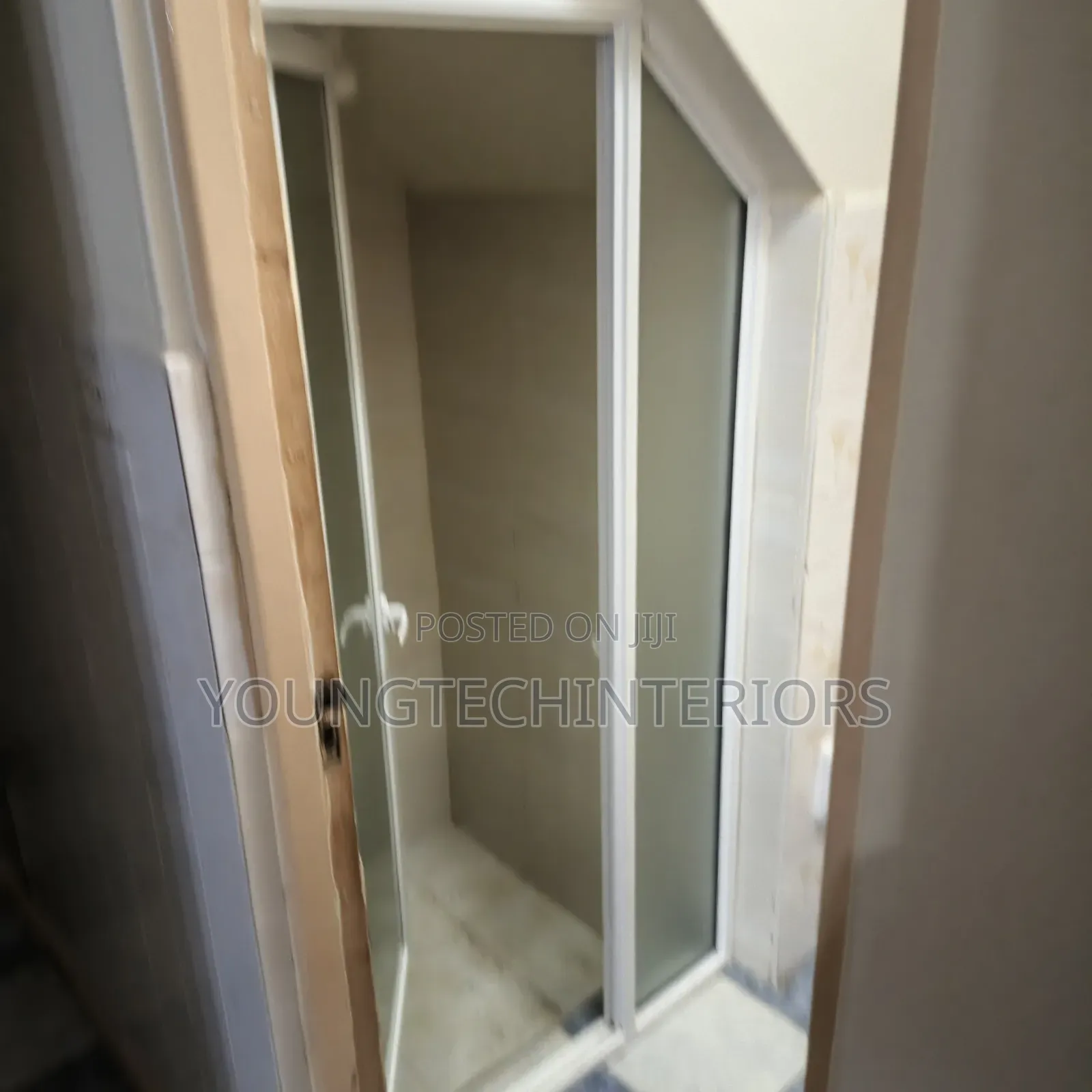 Aluminium MDF and Glass Partition