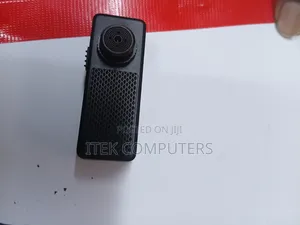 Compact Button CCTV Camera With Built-in Microphone for Authorized Use