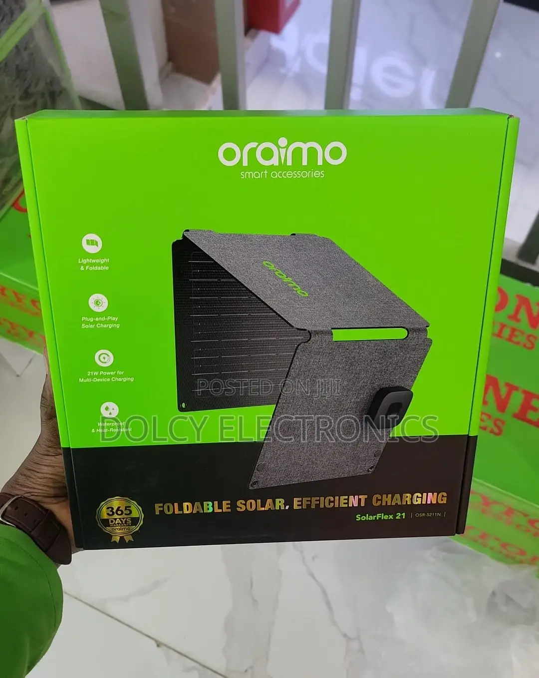 Oraimo Solar Flex 21 OSR-5211 Portable Solar Panel