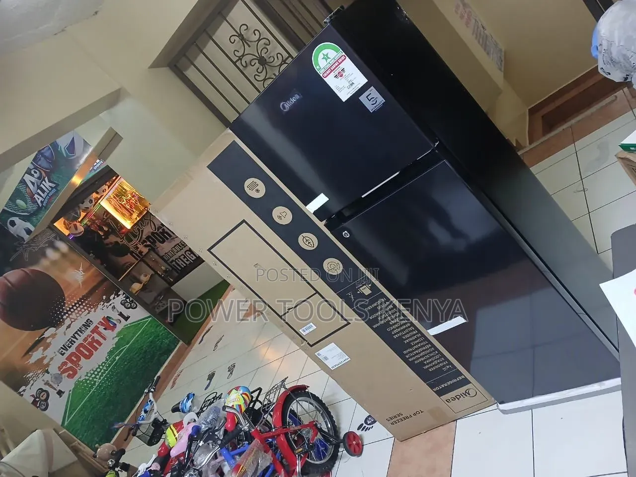 Midea 173L Double Door Refrigerator