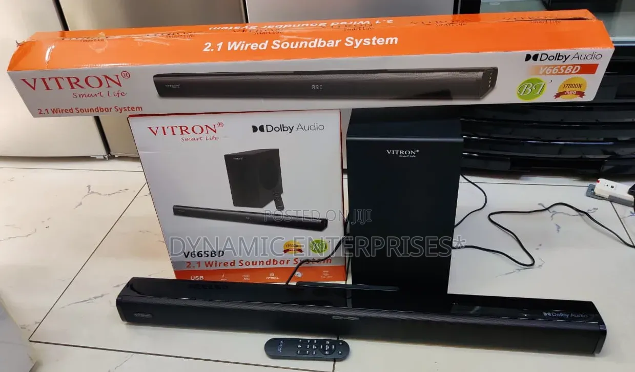 *Vitron Soundbar 2.1 V66SBD 17000w at 9,500*
*New Latest Arrival