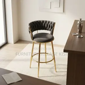 Counter Height Gray Bar Stool