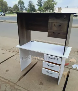 All White/Walnut Tables