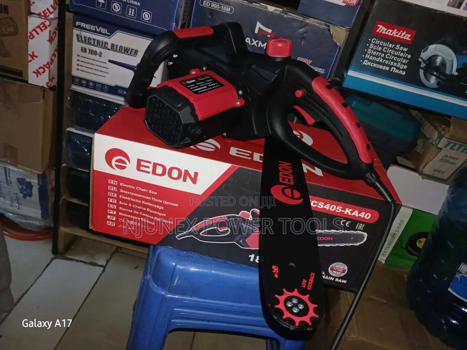 Edon 1800W Professional Electric Chain Saw (Model ECS405-KA40)