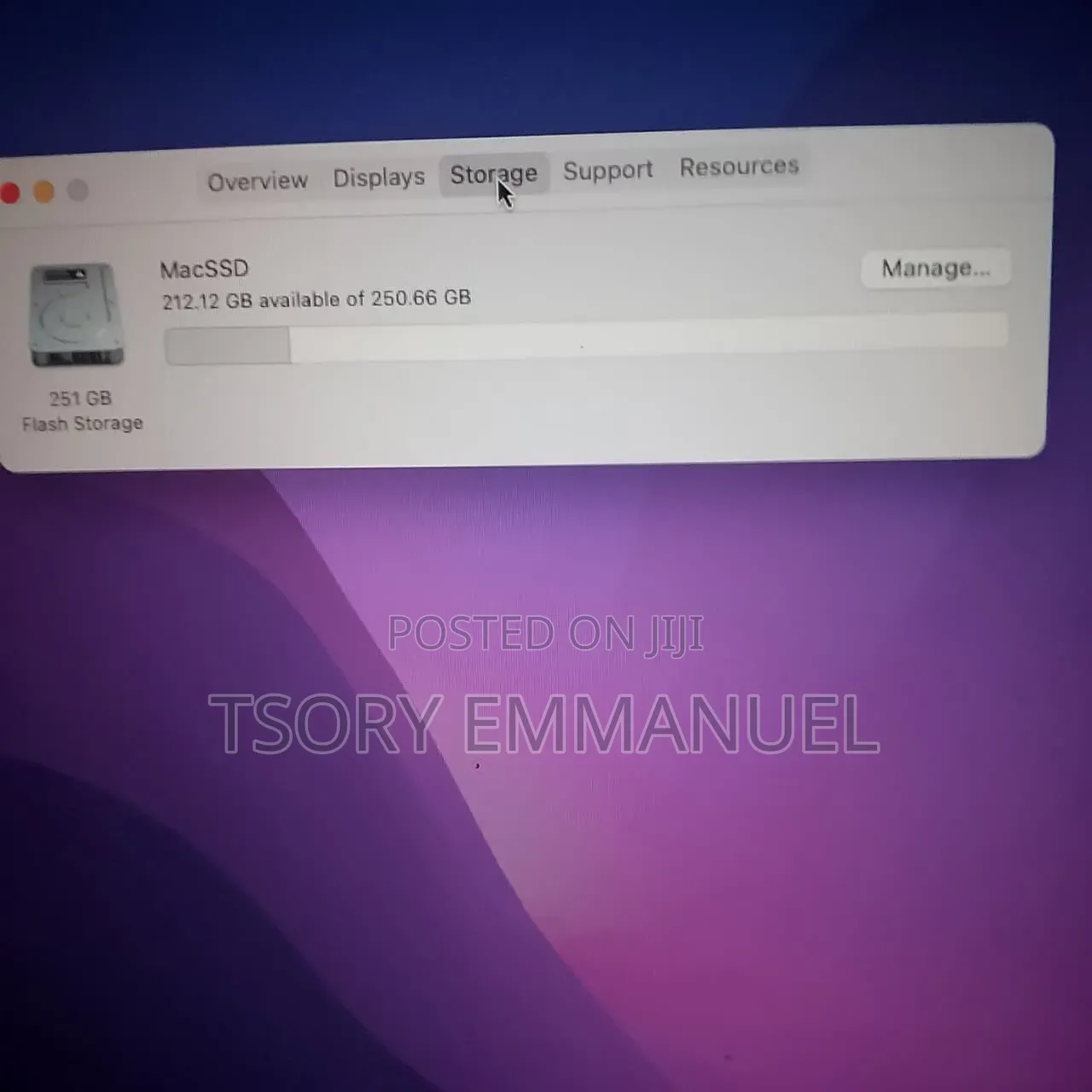 Laptop Apple MacBook 2017 256GB Apple M5 SSHD+SSD 256GB