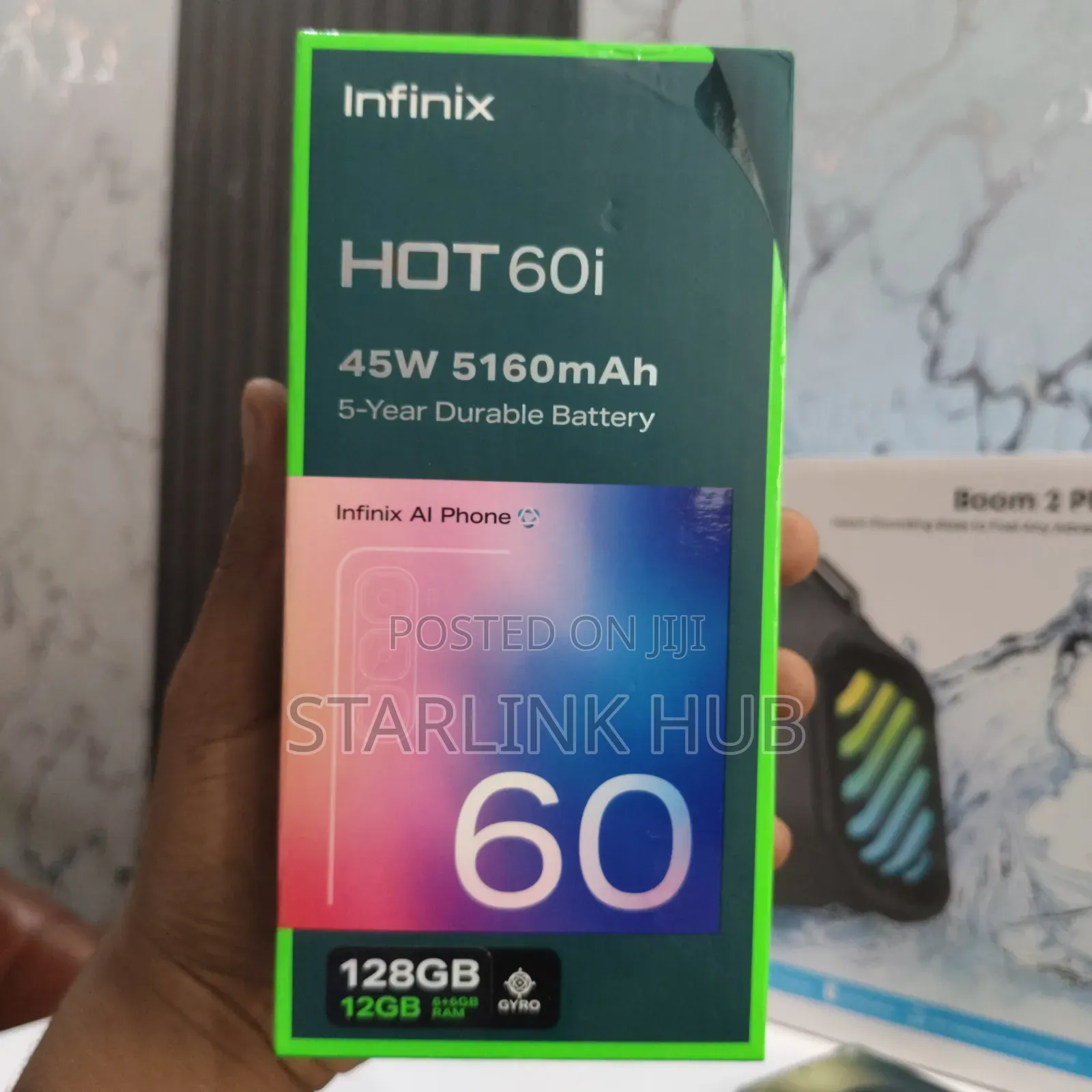 New Infinix Hot 60i 128 GB Silver
