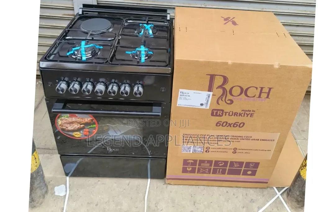 Roch 60*6o Standing Cooker 3+1