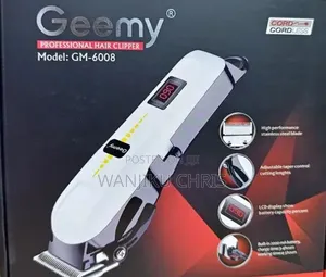 Geemy Rechargeable Proffesional Hair Shaver