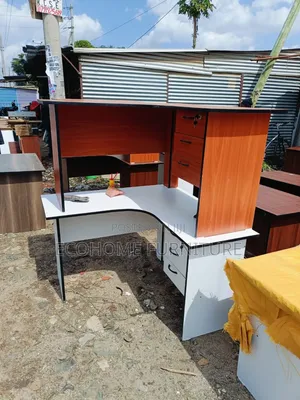 L-Shape Office Desk / Study Desk 1.2m × 1.2m With Drawers
