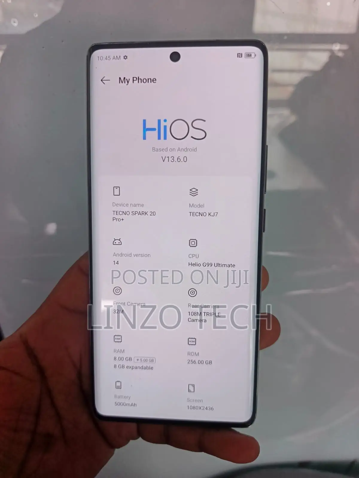 Tecno Spark 20 Pro Plus 256 GB White