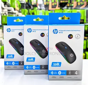 HP W10 Rechargeable Bluetooth Wireless Dual Mouse