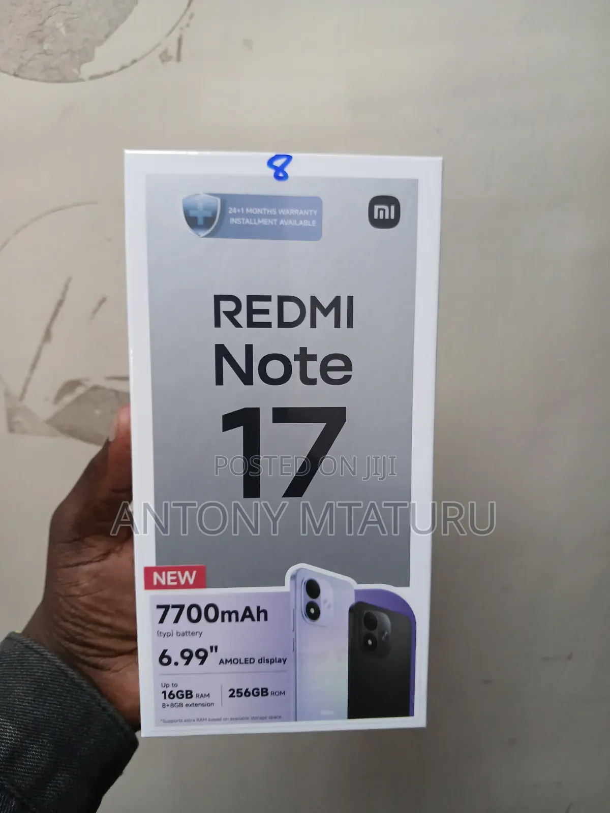 New Xiaomi Redmi Note 17 256 GB