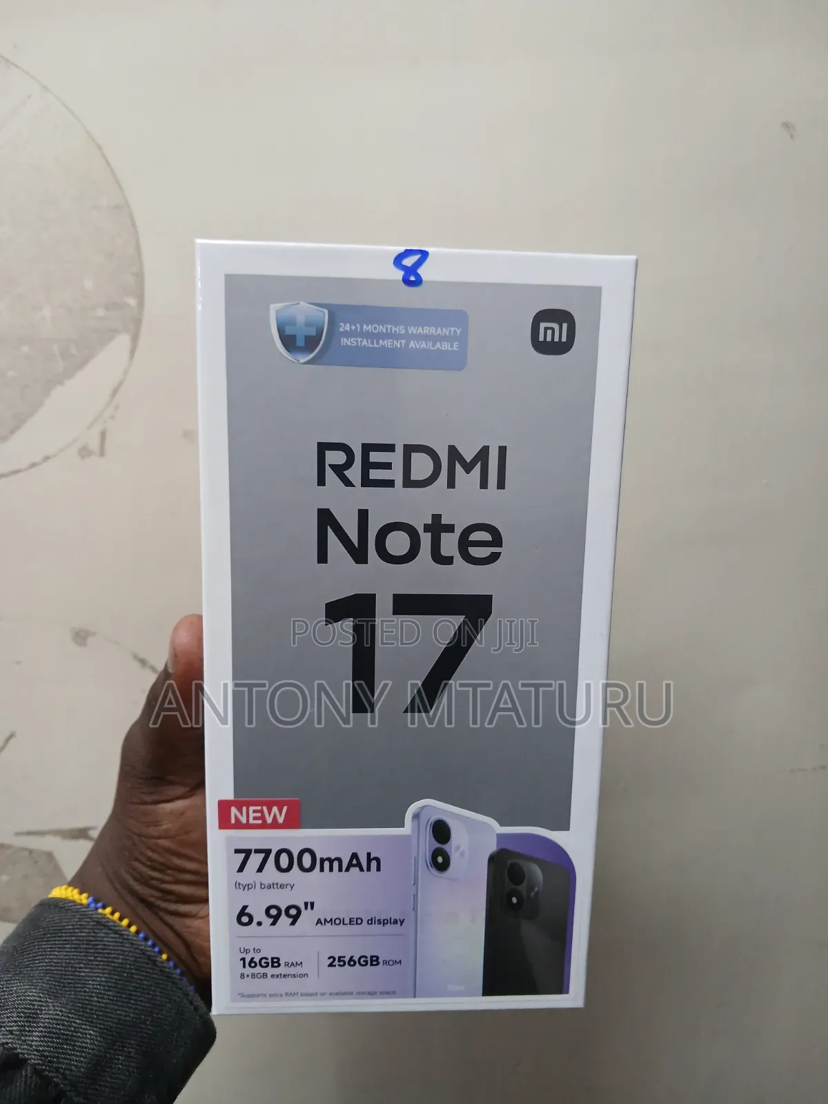 New Xiaomi Redmi Note 17 256 GB