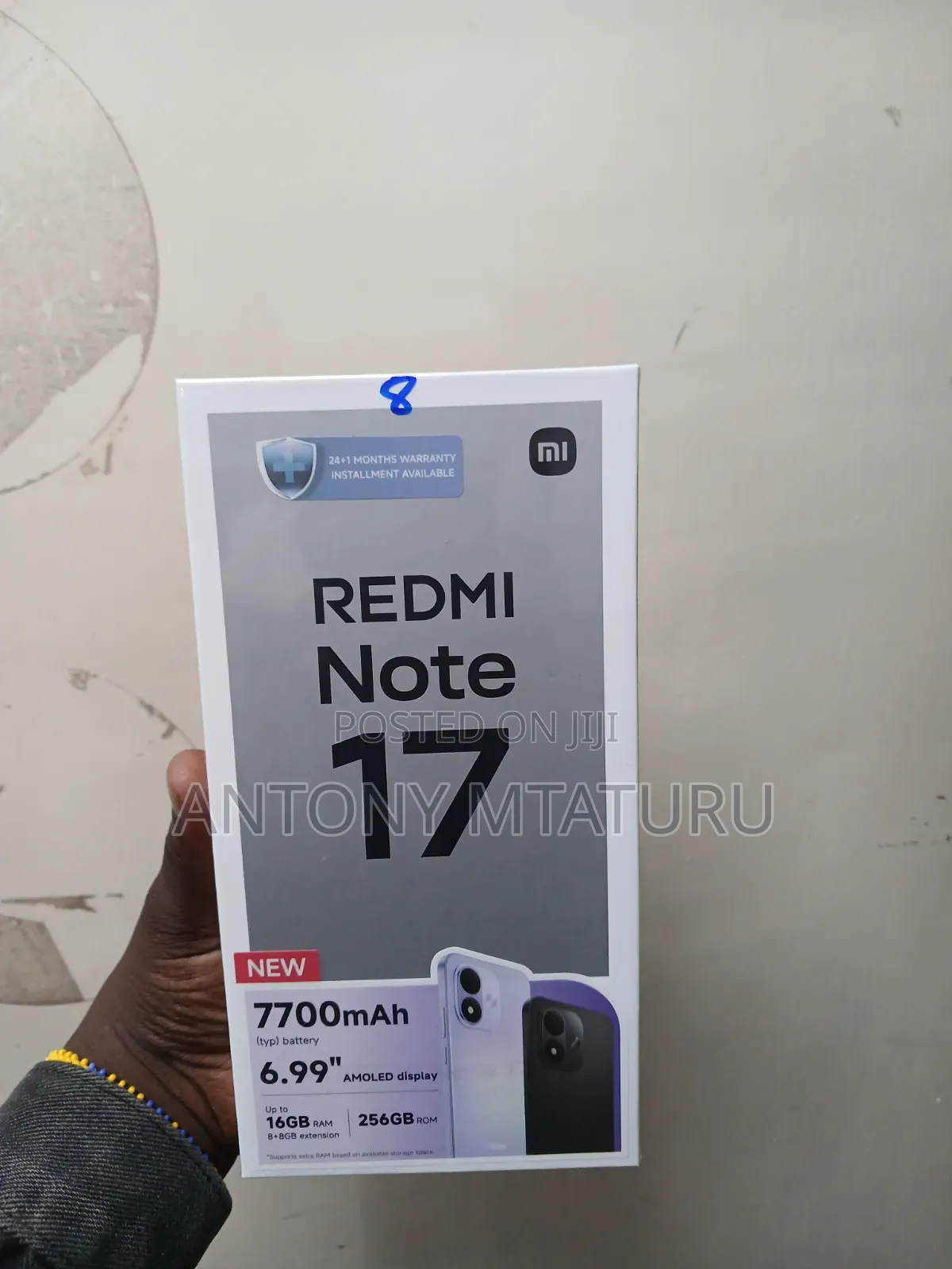 New Xiaomi Redmi Note 17 256 GB