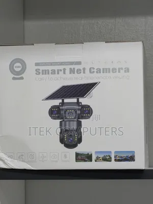 4G Triple Lens Security Camera With Motion Alarm Alerts