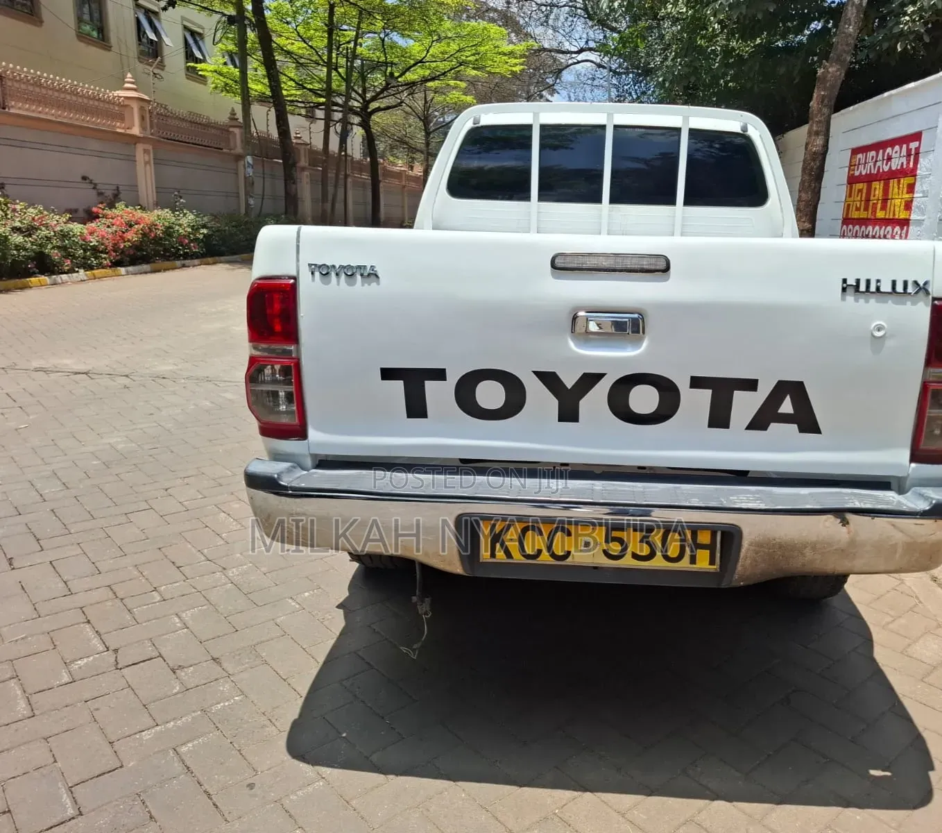 Toyota Hilux 2014 White