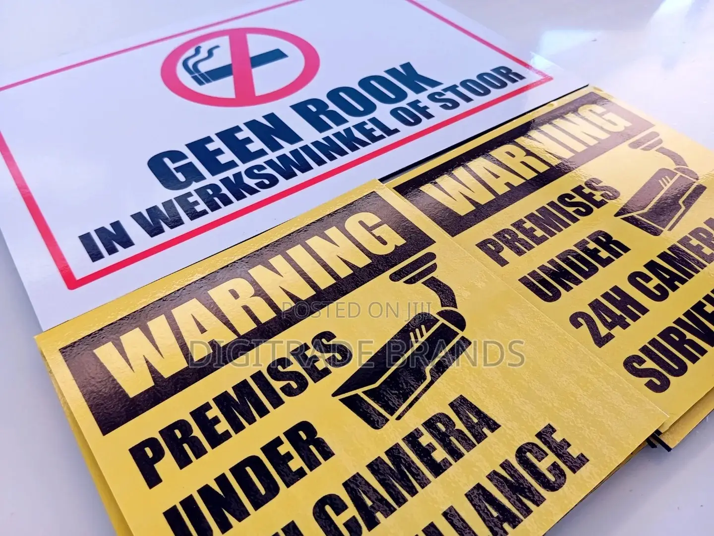 Custom Warning Signs