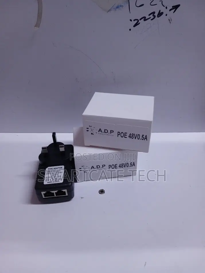 48V PoE Ethernet Injector – Passive Power Over Ethernet Adapter