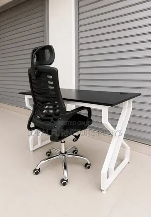 Executive Office Desk and Chair Set