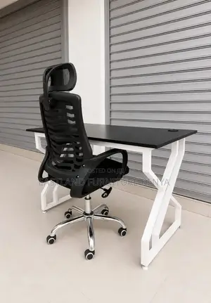 Executive Office Desk and Chair Set