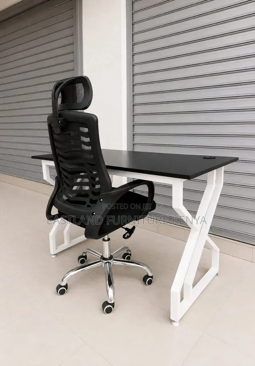 Executive Office Desk and Chair Set