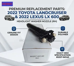 Headlight Washer Nozzle Landcruiser Lc300 Lexus Lx600 RH / LH