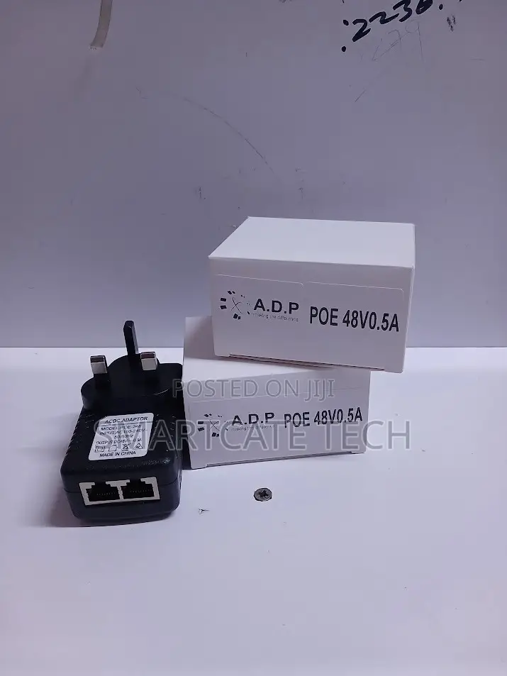 48V Ethernet Power Over Ethernet PoE Injector