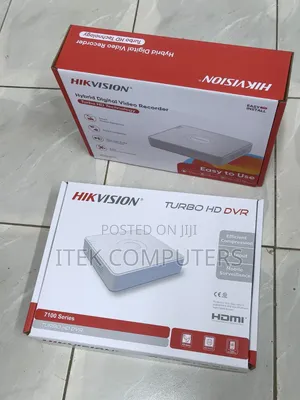Hikvision 4 Channel DVR With Two-Way Audio for Security