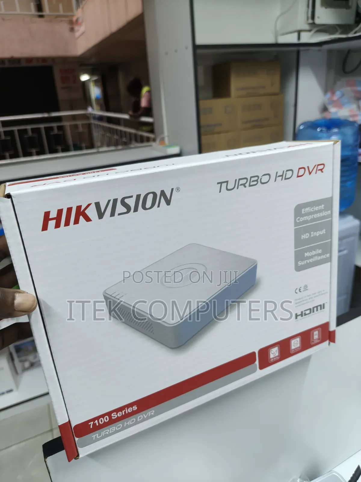 Hikvision 4 Channel DVR for CCTV Recording and Audio