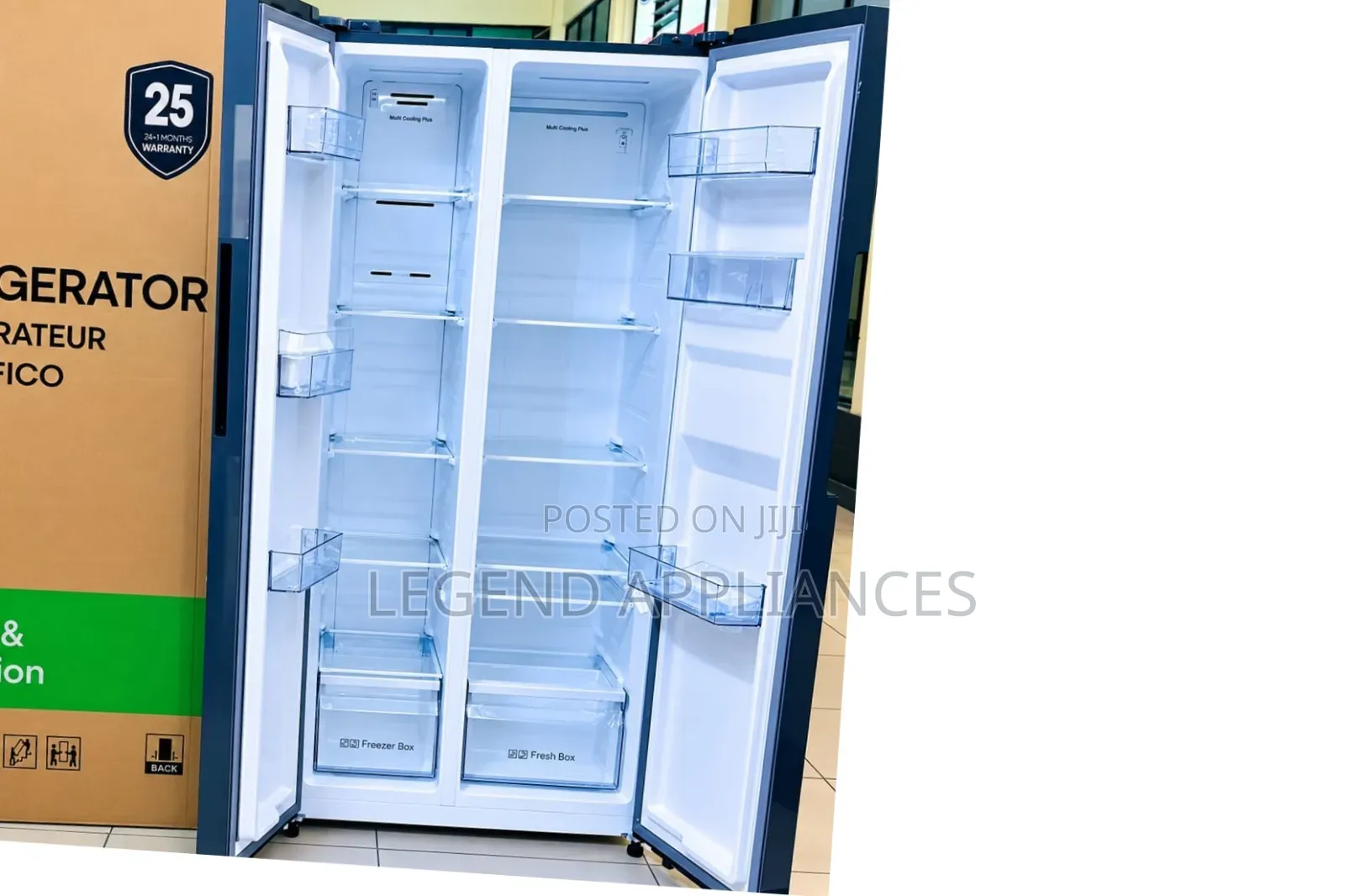 Synix Side by Side No Frost 460 Liters Refrigerator