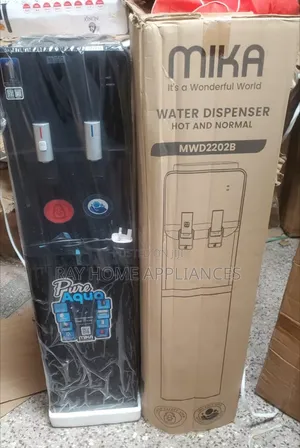 Black Hot and Normal Mika Water Dispenser