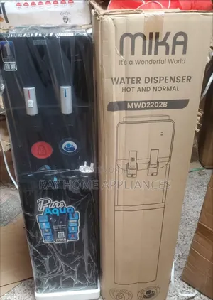 Black Hot and Normal Mika Water Dispenser