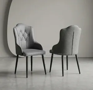 Generic Modern Grey Dining Chair Seat