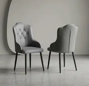 Generic Modern Grey Dining Chair Seat
