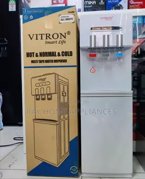 Full White 3 Taps WATER DISPENSER